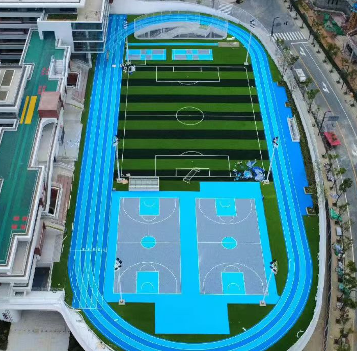 大连市学校运动操场足球场人造草坪 - 方案